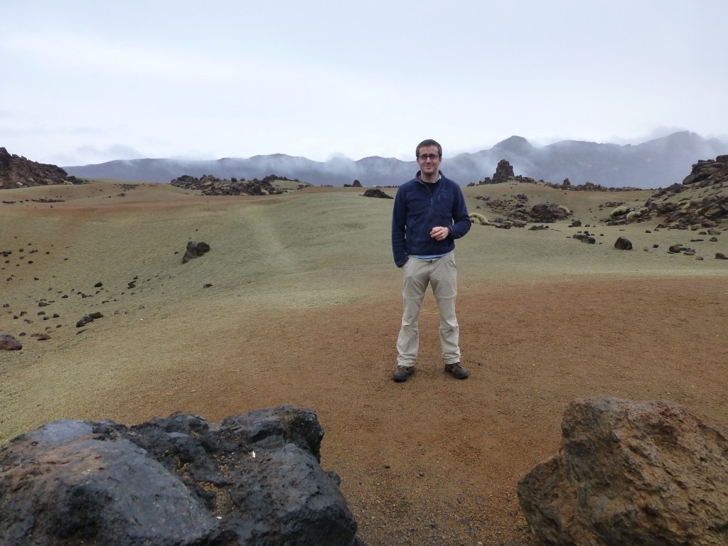 Sur le mont Teide, paysage extra terreste